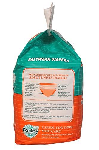 Comfrey Comfrey Adult Pull Ups, XXL Size, 10 Pcs, Waist Size 41"-60" (105-153cm) (Pack of 1)