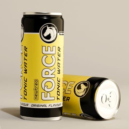 Newtreo Newtreo Tonic Water | Strong Quinine | Indian Tonic | Original Flavour | Pack of 6 x 250ml cans | 100% Recyclable cans