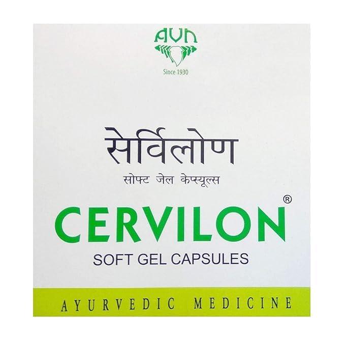 SHRIGANIC Avn Ayurveda Cervilon Softgel Capsules (240 Capsules)