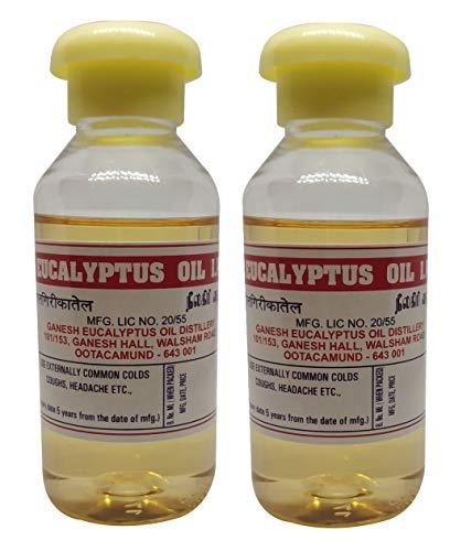 Nilgiris Eucalyptus oil I.P 200 ML(indian pharmacopoeia) certified quality pack of 2