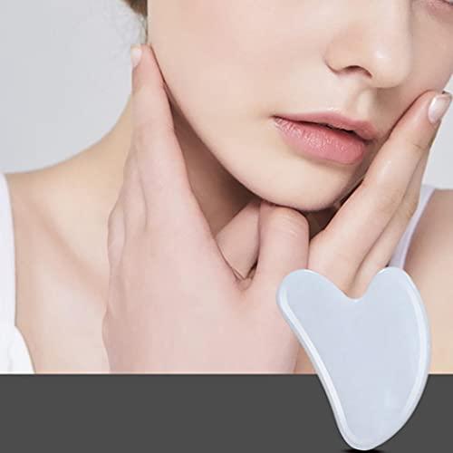 Anjetan Anjetan Gua Sha Facial Tool Crystal Professional Small Household Heart Shape Scraping Massage Tool Gua Sha Massager Treatment Comfortable Tool