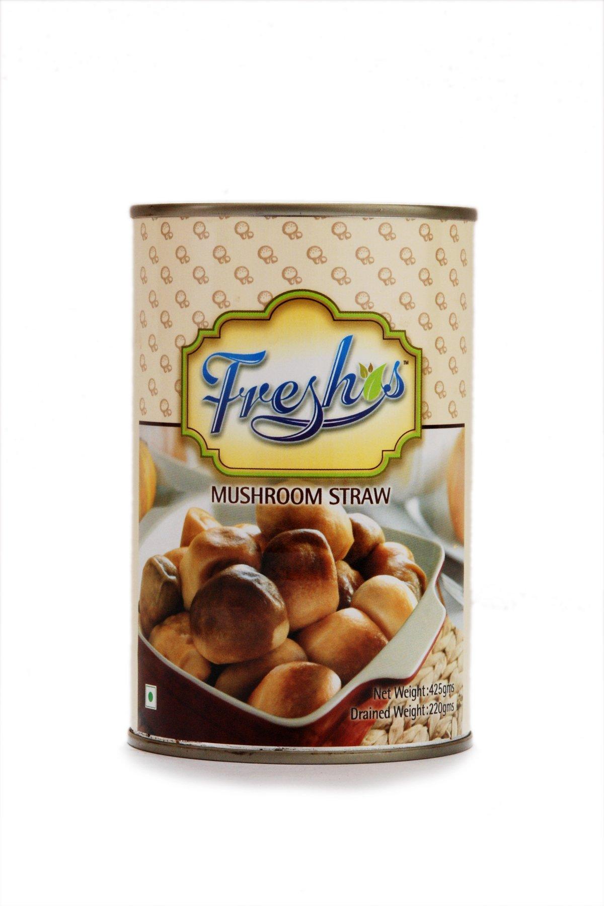 Freshos Freshos Straw Mushroom in Brine, 425g