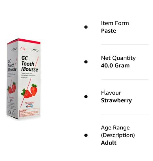 NavaFresh Basics Tooth Mousse GC (Strawberry)