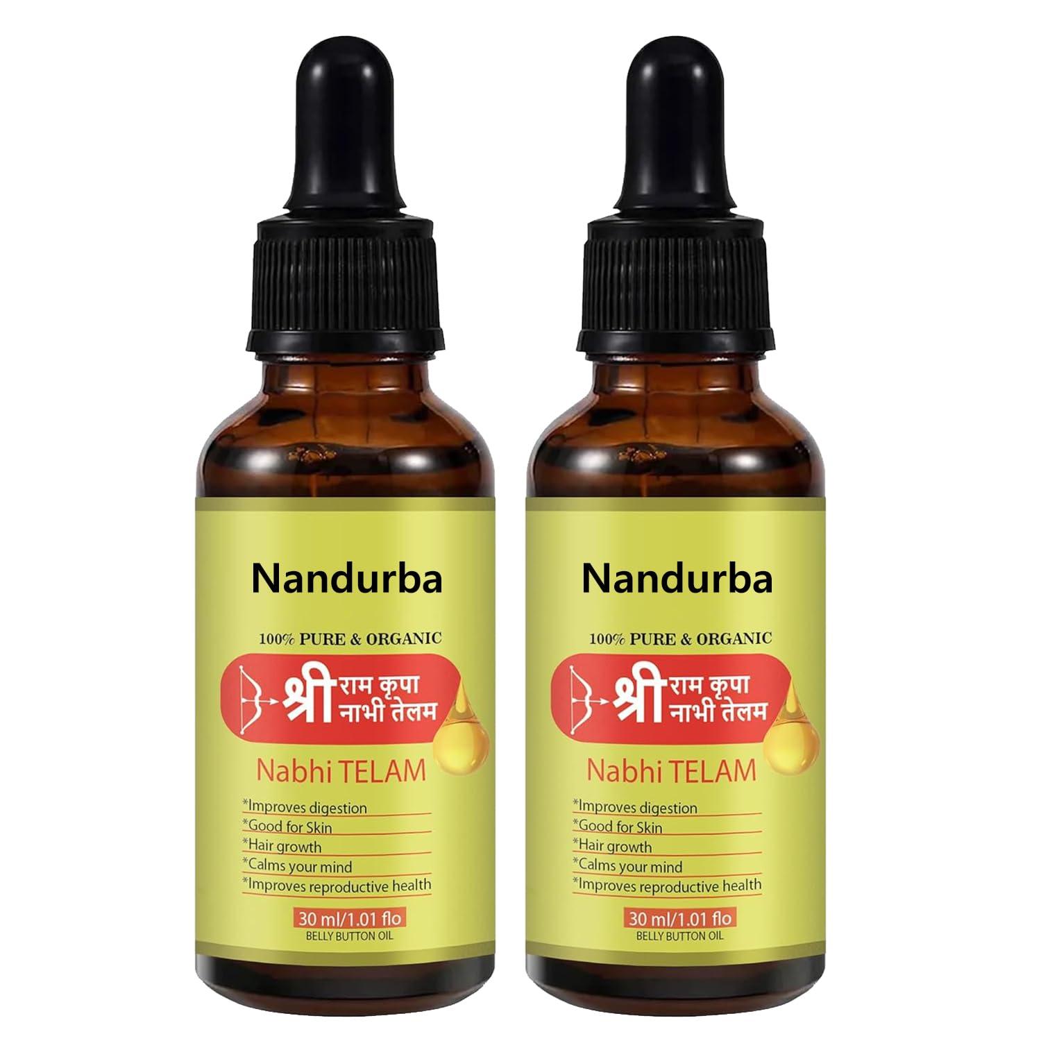 Nandurba Nandurba Ayurvedic Ramban Multi Benefit Nabhi Oil (Pack Of 2)