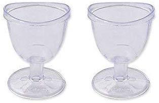 AABHA Aabha Eye Wash Cup Non Toxic Plastic Eye Wash Cup (Pack of 2)