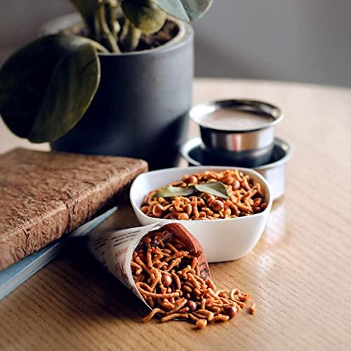 Lo! Low Carb Delights Lo! Foods - Keto South Indian Mixture (100g) | 3g Net Carb | Keto Snacks tested for Keto Diet | Low Carb Snacks | Diet Snacks Food | Keto Namkeen