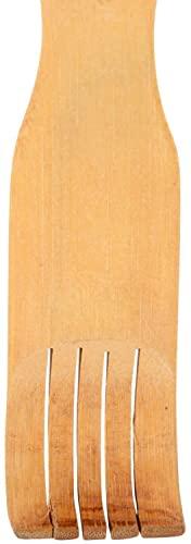 YAMKAY YAMKAY Wooden Back Scratcher Itcher Back Itching Stick with Double ball Massager Pack OF 1