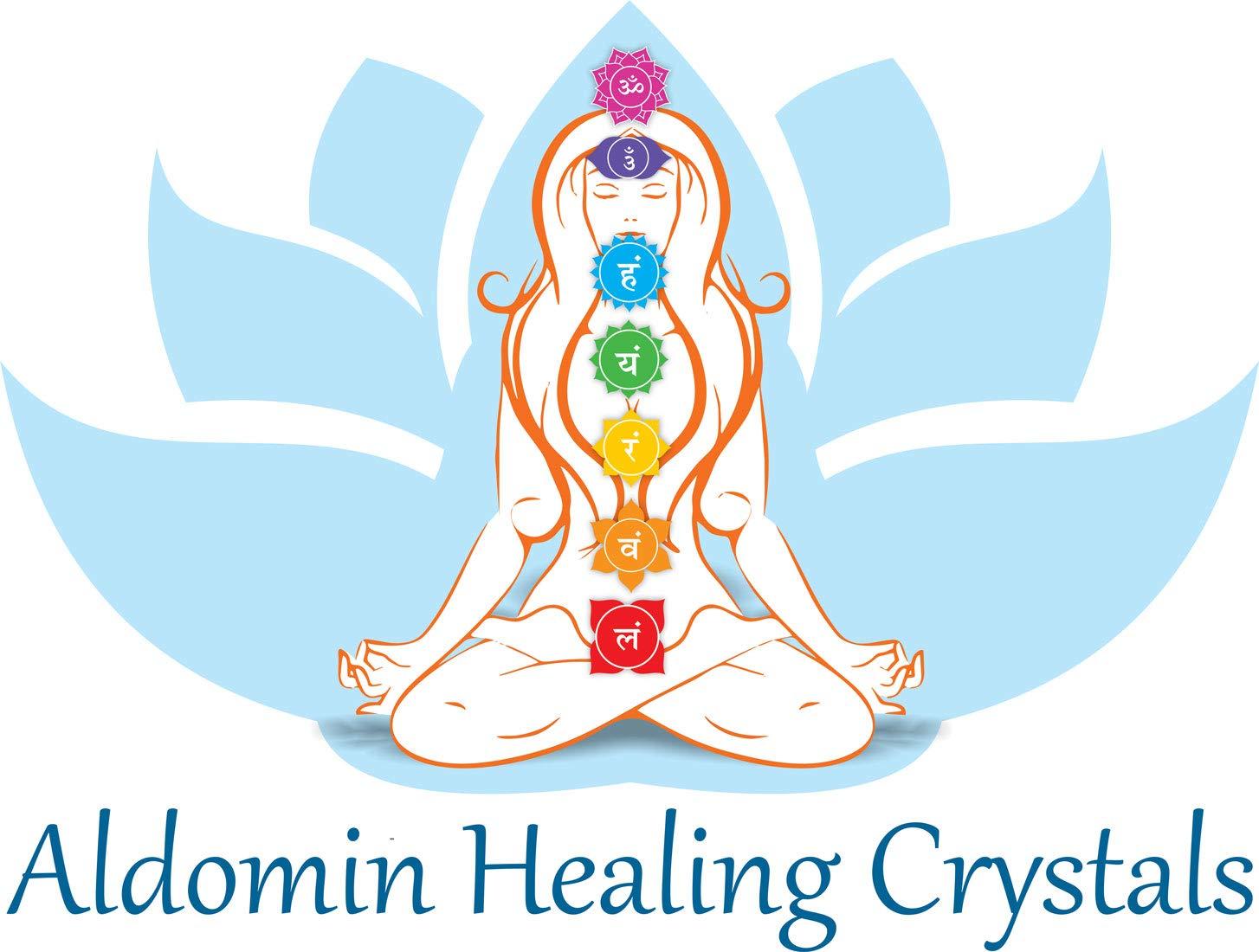 aldomin Aldomin? Hematite Natural Energized Black Crystal Cabochon For Pendant