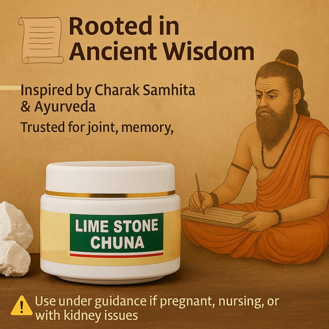 SURBHI UTPAD SURBHI UTPAD Lime Stone Chuna For Eating - 75G - Good For Health, Paan Chuna Paste