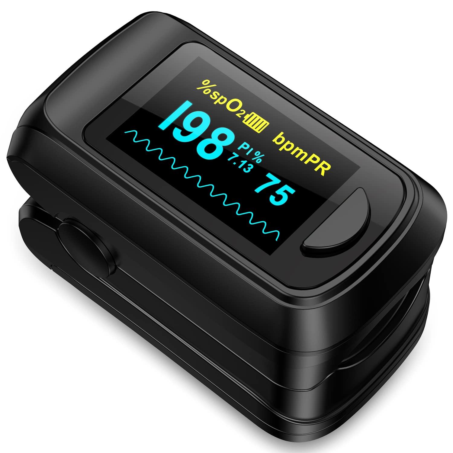 HealthTree HealthTree Fingertip Pulse Oximeter (Yellow)