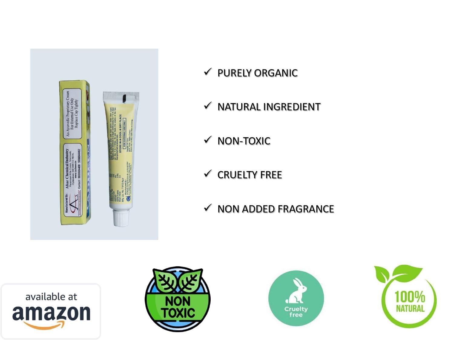 Tadheen TADHEEN Sole Ointment Anticeptic Cream, Heel l Care Cream, 30 gm (Unsceneted, 3)