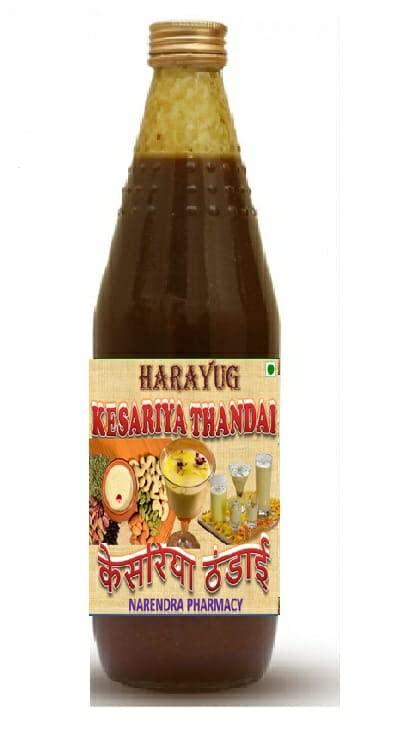 HARAYUG HARAYUG KESARIYA BADAM THANDAI SYRUP (750 ML) KESAR, ALMOND