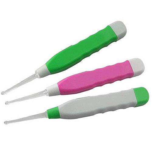 Generic Generic 13cm Newest Plastic Flashlight Earpick Ear Wax Remover Ear Care Cleaner Tool