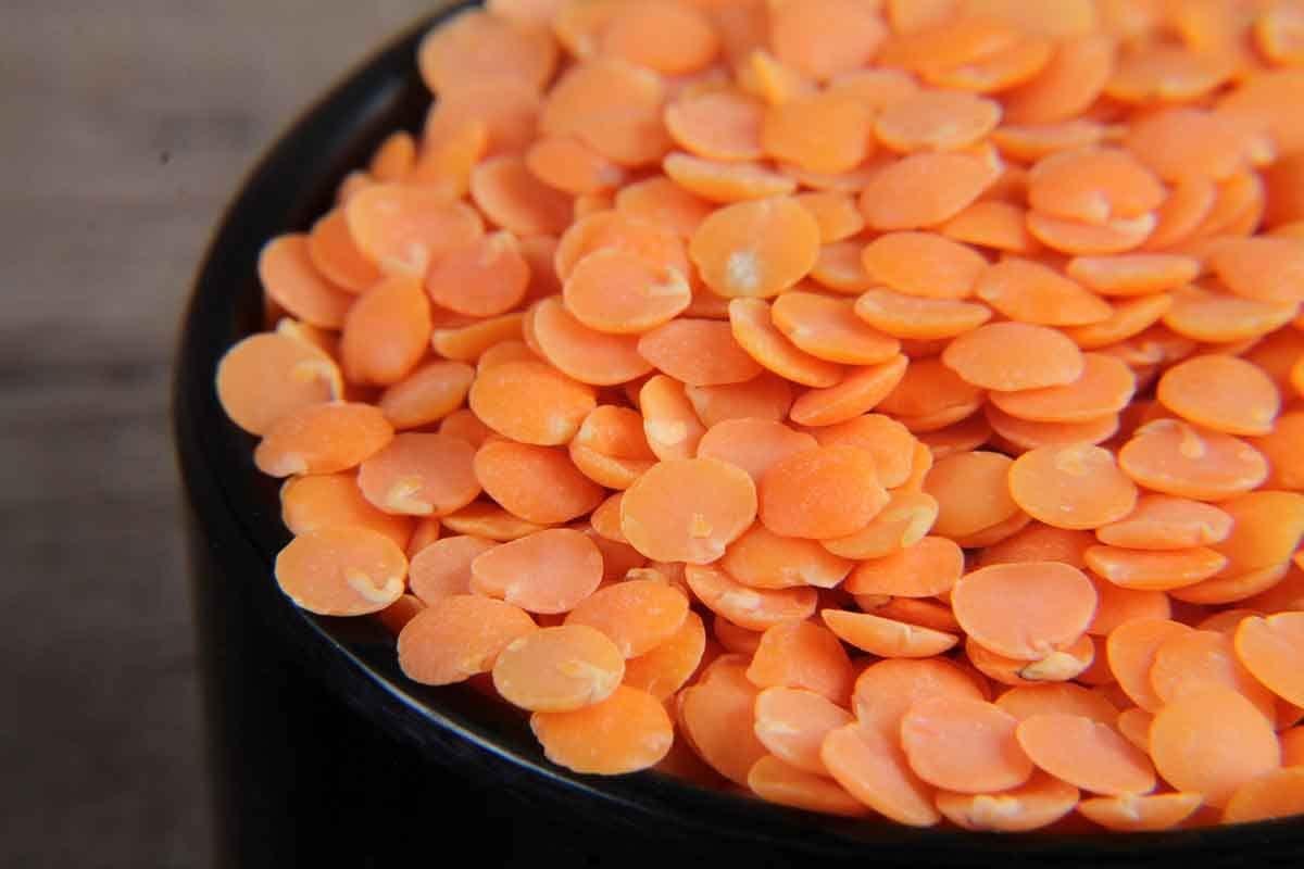 DAAL DAAL Murshidabad Deshi Pure Masoor Dal/Red Lentils - 05Kg / (01Kg Each Packet of 05 Pc)