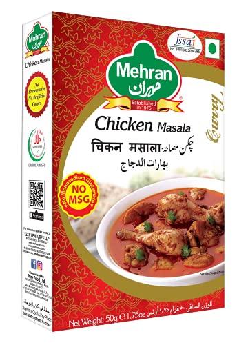 Mehran Mehran Chicken Masala , 50 gms (Pack Of 4 )