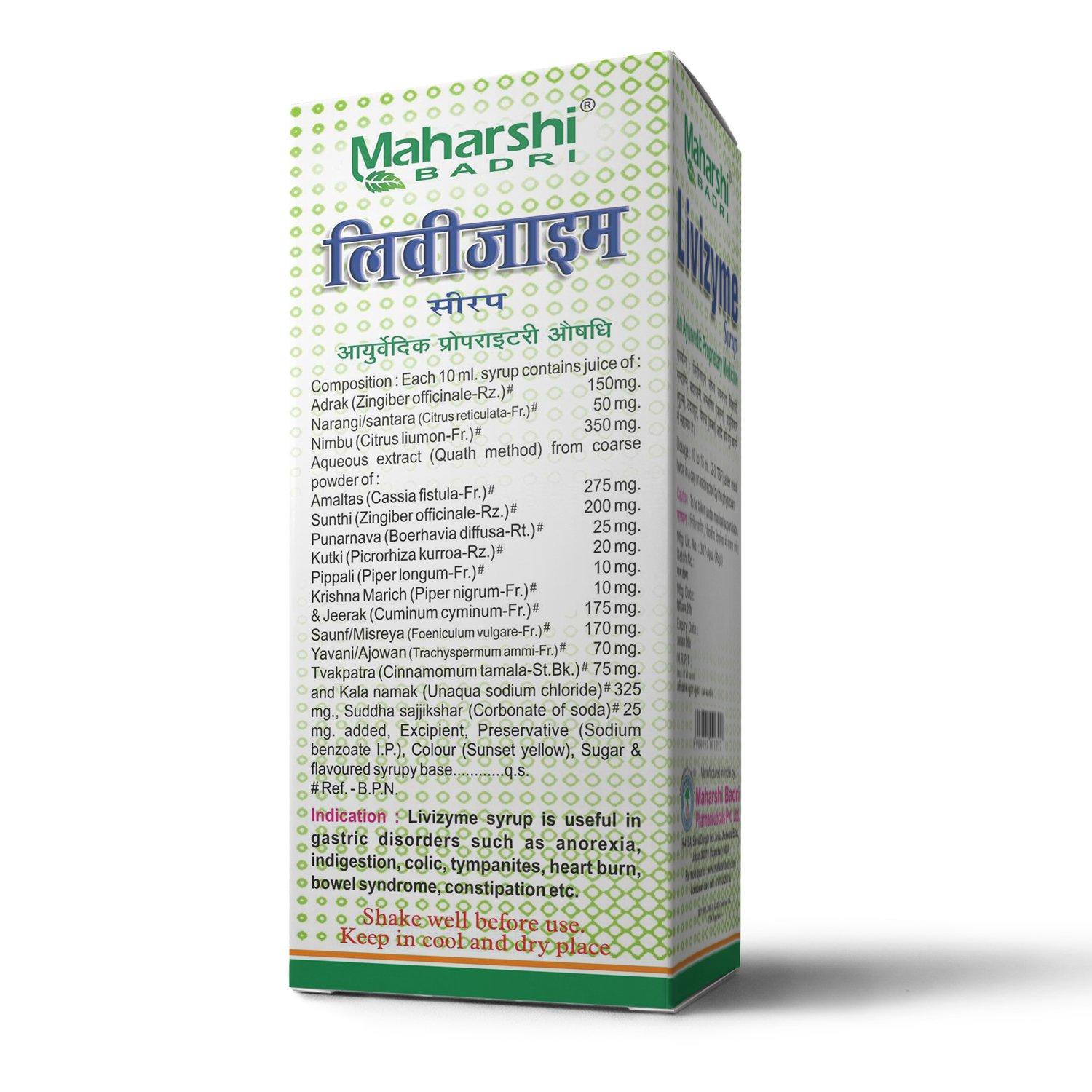 Maharshi Maharshi Livizyme Syrup - 200 ml