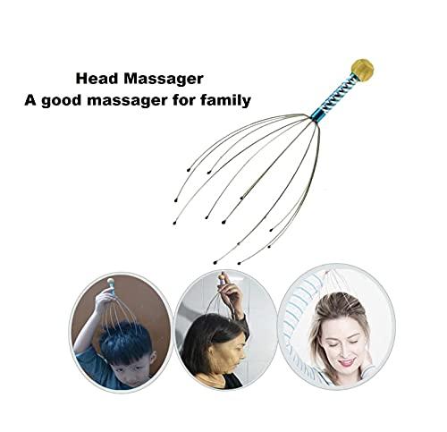 ibulet ibulet head Massager Scalp Massage Machine Manual Head Massage Hand Held Scalp Head Massager Pain Relief And Hair Growth (pack of 1)