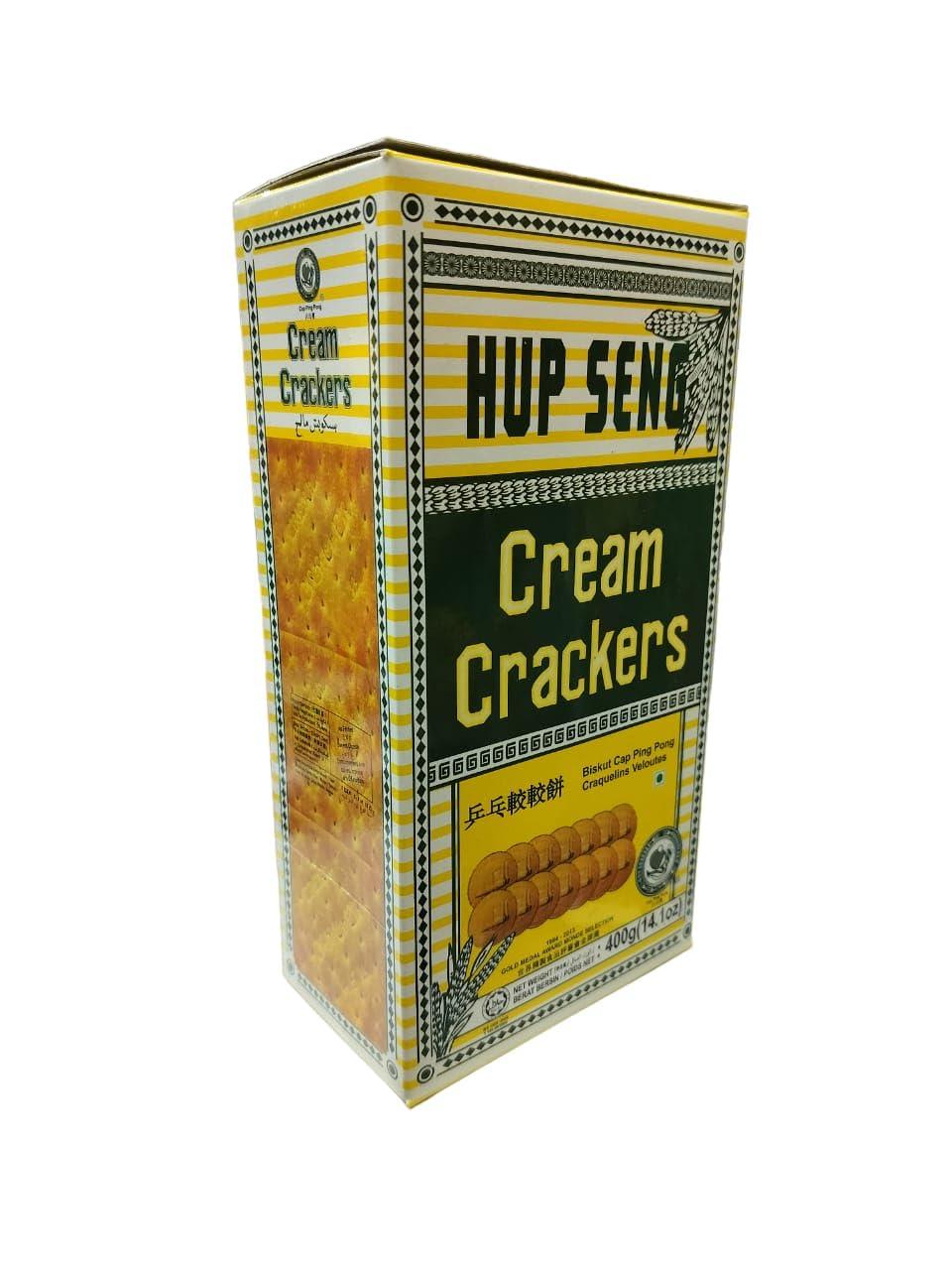 Generic Hup Seng Classic Cream Crackers/Biskut Cap Ping Pong, 400g