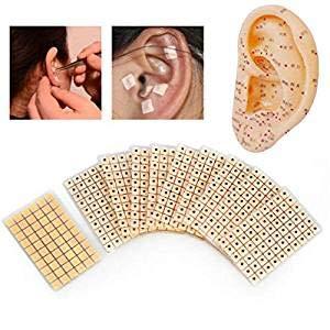 ACUPRESSURE INDIA Acupressure India Single Ear(Auricular) Acupuncture Seeds 600 Pcs Magnetic Therapy