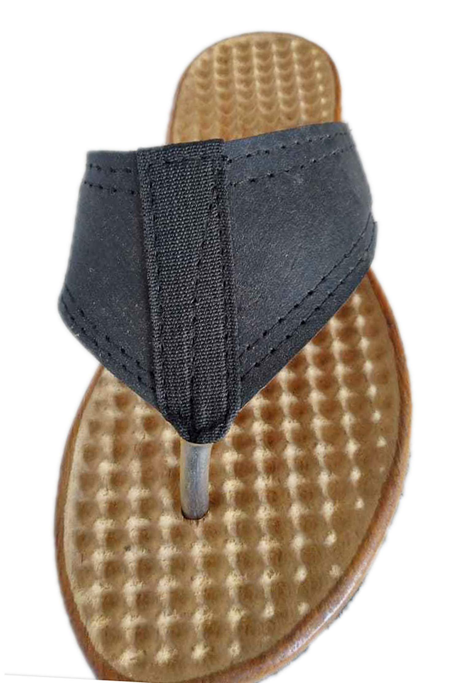 Medicated Chapel Medicated Chapel Natural Acupressure Threapy Sandals/Foor Massager Slipper/Relaxer/Rotating For Mens & Womens_7 UK