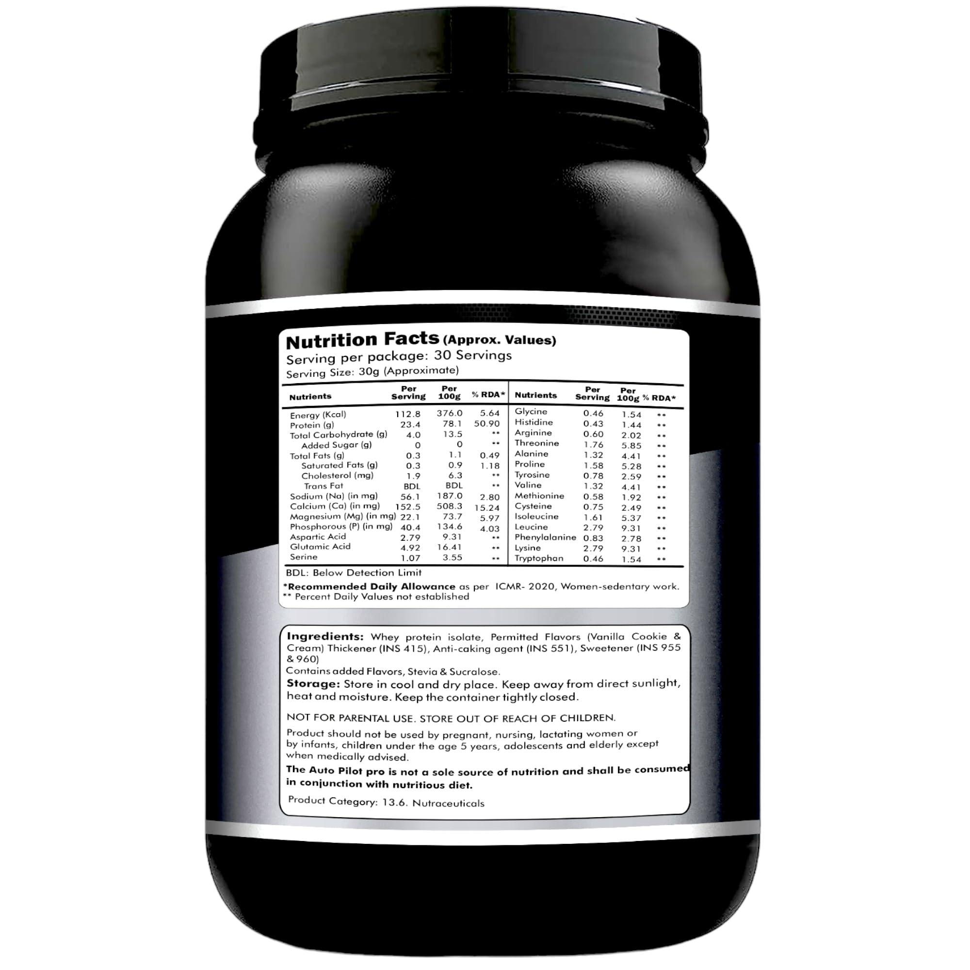 TOPGUN FITNESS Whey Protein Isolate The Auto Pilot Pro (Coffee Mocha)