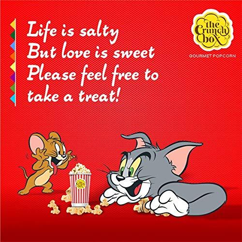 The Crunch Box The Crunch Box Combo Set 2 Large Tins Hot Caramel Crunch & Chunky Munky Cheese 600 Grams