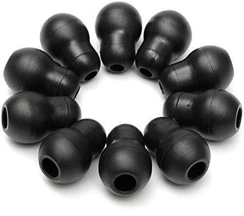 PSM PSM Black Deluxe Ear Knobs Pack Of 5