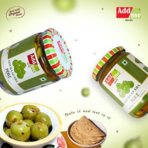 Add me Add me Rajasthani Homemade Lasode Gunda ka Achar 500gm Rajasthani lasoda Fruit Pickle Glass Pack
