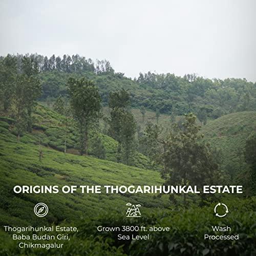 Bombay Island Coffee Company Bombay Island Coffee Thogarihunkal Estate | Medium Roast | Freshly Roasted 100% Arabica | 250 Gm | South Indian Filter Grind