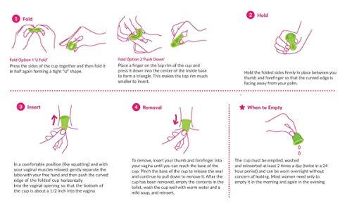 LAPTON Lapton Purple Color Reusable Silicone 25ML Menstrual Cup Pack of 1 (Purple_Large_25 ML)(k2-box-L_Purple_P1)