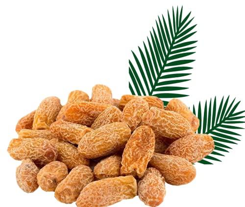 MAHASWAAD MAHASWAAD Dried Yellow Dates | Pila Chuara | Kharik | Sukha Khajur (500 Gram)