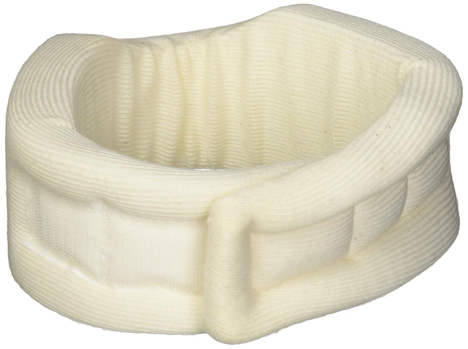 Sammons Preston Rolyan Universal Contour Cervical Collar Brace, Cream Color, 2\"