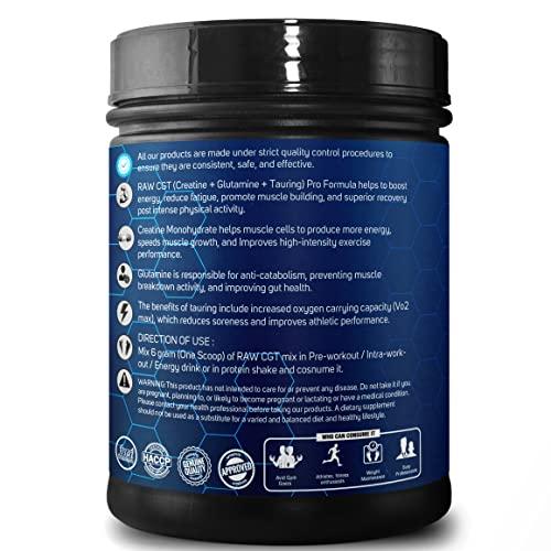 Primal Health Science - Add Goodness Raw CGT Pro Formula Blend Of Creatine Glutamine & Taurine 84 Servings | Faster Muscle Recovery | Reduce Fatigue | Best Pre Post Intra Workout (Pack of 2)