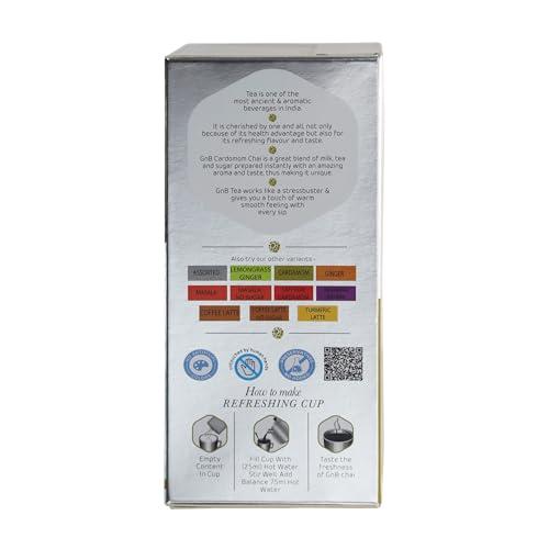 GranulesnBeans Granules n Beans Cardamom Chai Instant Tea Premix (Elaichi) - (10 Sachet x 14g =140g)