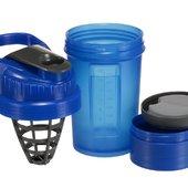 iShake ishake Samurai Pro Gym Shaker - Blue - 450 ml