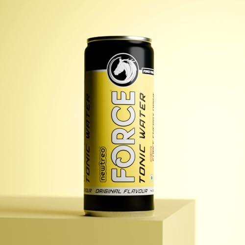 Newtreo Newtreo Tonic Water | Strong Quinine | Indian Tonic | Original Flavour | Pack of 6 x 250ml cans | 100% Recyclable cans