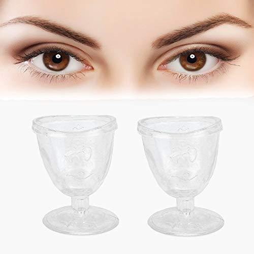 RCSP RCSP eye wash cup made up of non toxic plastic for yoga pack of 1 pair (TRANSPARENT)