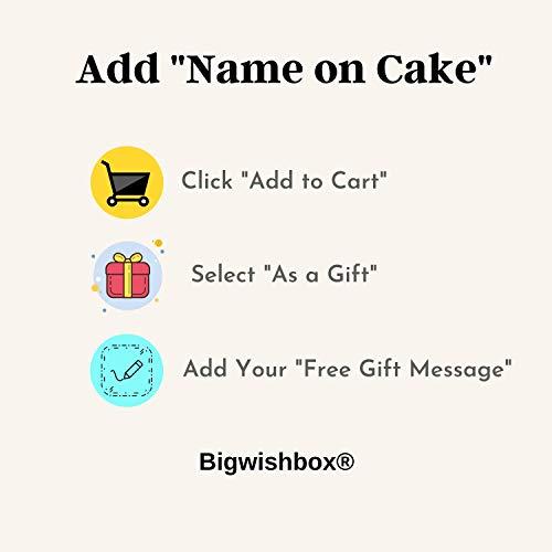 BIGWISHBOX Bigwishbox Fresh Vanilla Cake 500g | Birthday/Anniversary Cake | Sameday/Nextday Delivery