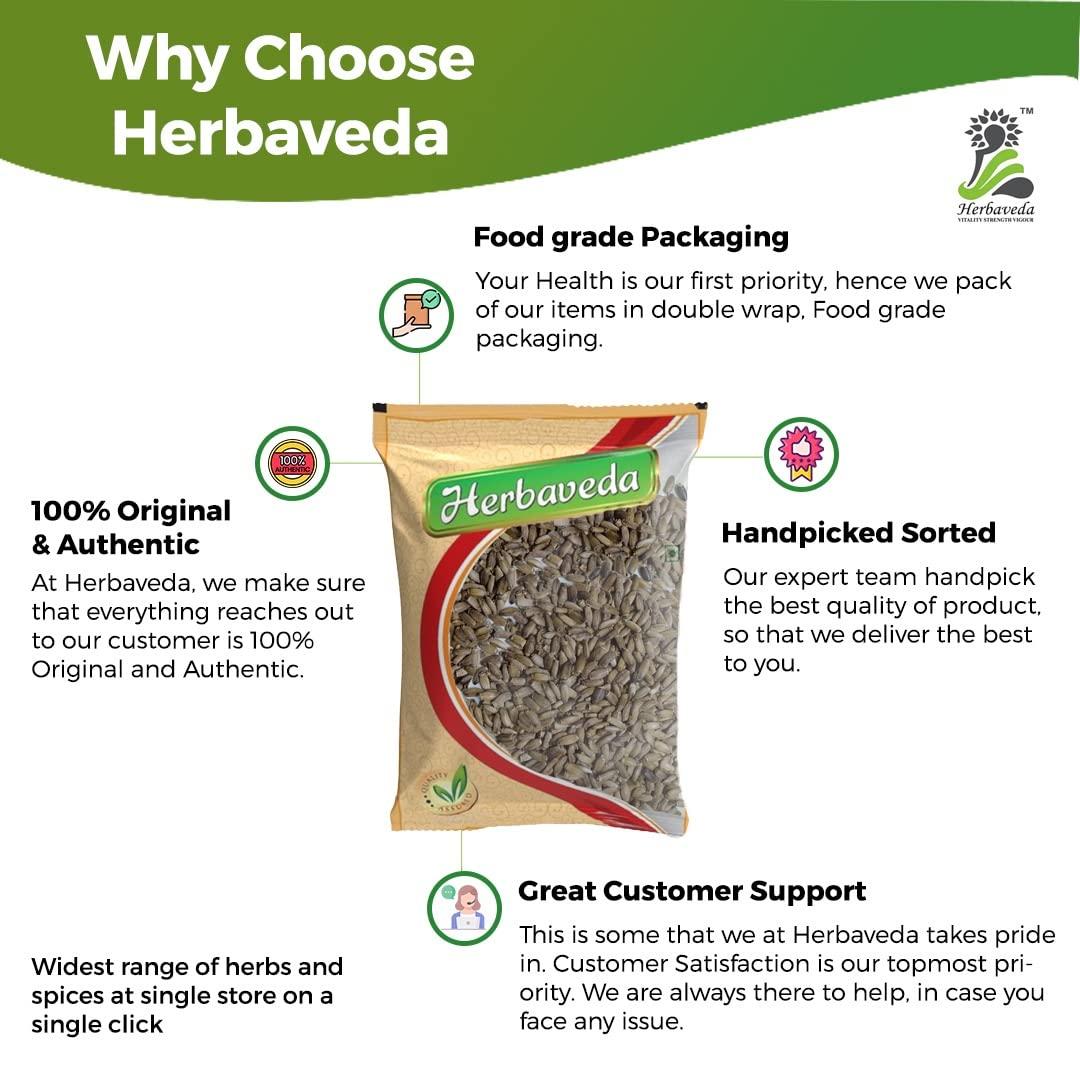 LEANBEING Herbaveda- Blessed thistle seeds 100g | Good for women | Promotes diegestion