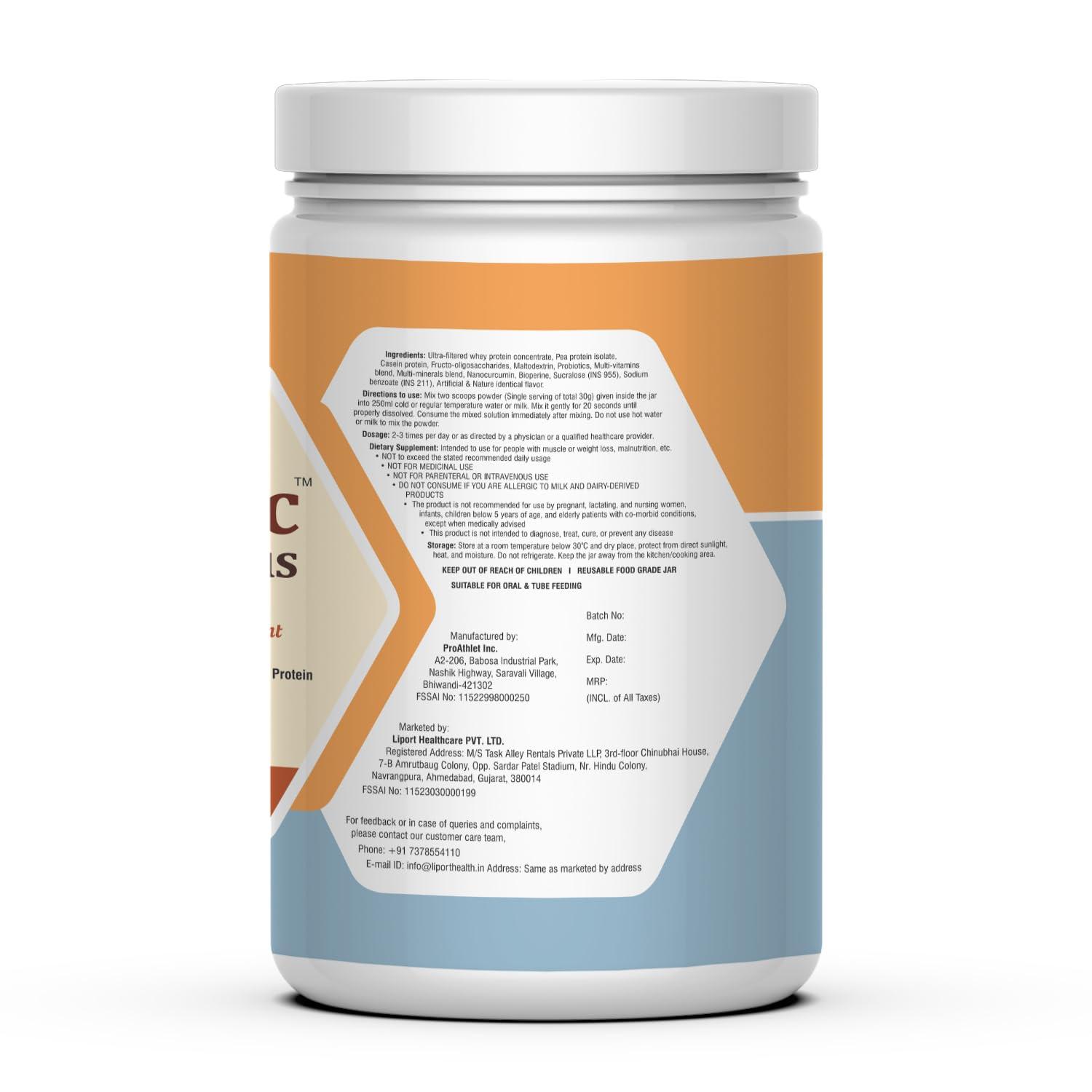 Liport Liport OncoRec Plus Daily Nutrition Protein Powder - Rich vanilla Flavour, 400g (Pack of 1)