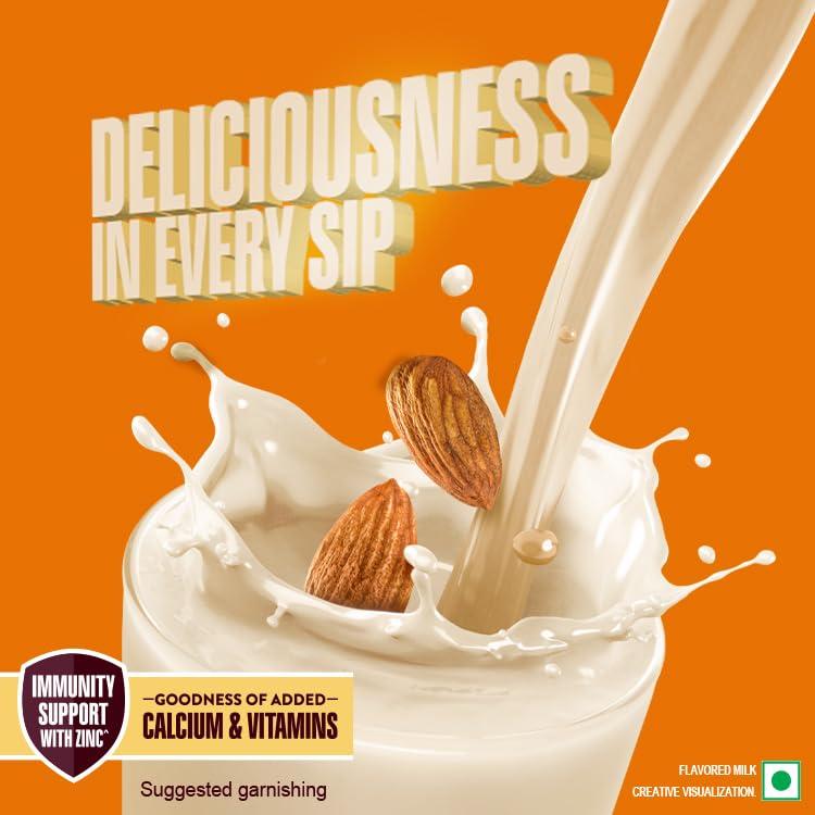 HERSHEY'S HERSHEY\'S Almond Flavored Milkshake | Enriched with Calcium | 180ml - Pack of 4