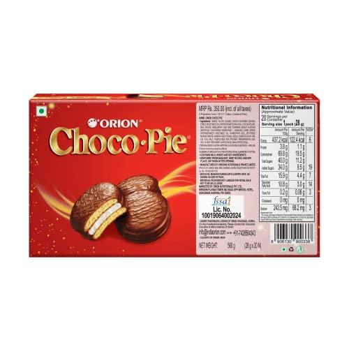 ORION Orion Choco Pie Premium Chocolate Cookies Gift pack (20 pies)