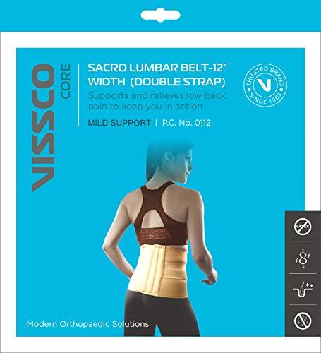 Vissco Vissco Sacro Lumbar Belt-12 Width back-support (Double Strap)