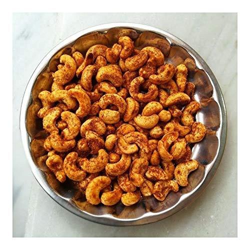 Nutrixia Food Roasted Cashew Nuts-Chilly Masala Kaju Masala Red Masala Kaju OrderYourChoice Masala Cashew Nuts (500 Gms)
