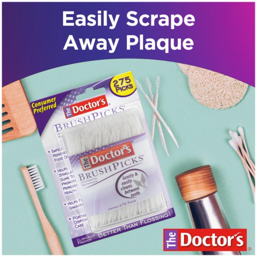 The Doctor\'s 1100 (4 x 275) : Doctor\'s Brushpicks Treatment, 1100 Count