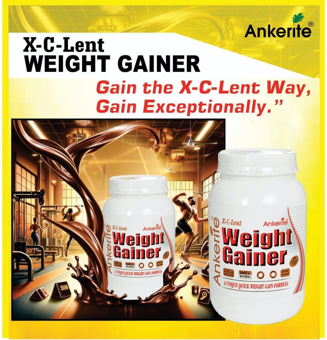 ANKERITE Ankerite X-C-lent Weight Gainer - 1 kg (Chocolate)