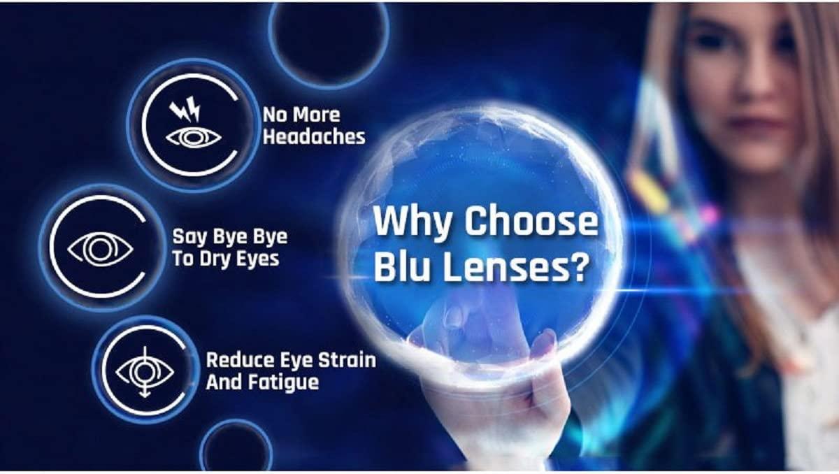 Sunnies SUNNIES Square Unisex Blue Cut Computer Glasses Anti-glare for Eye Protection (Zero Power) - SUNNIES-079-108