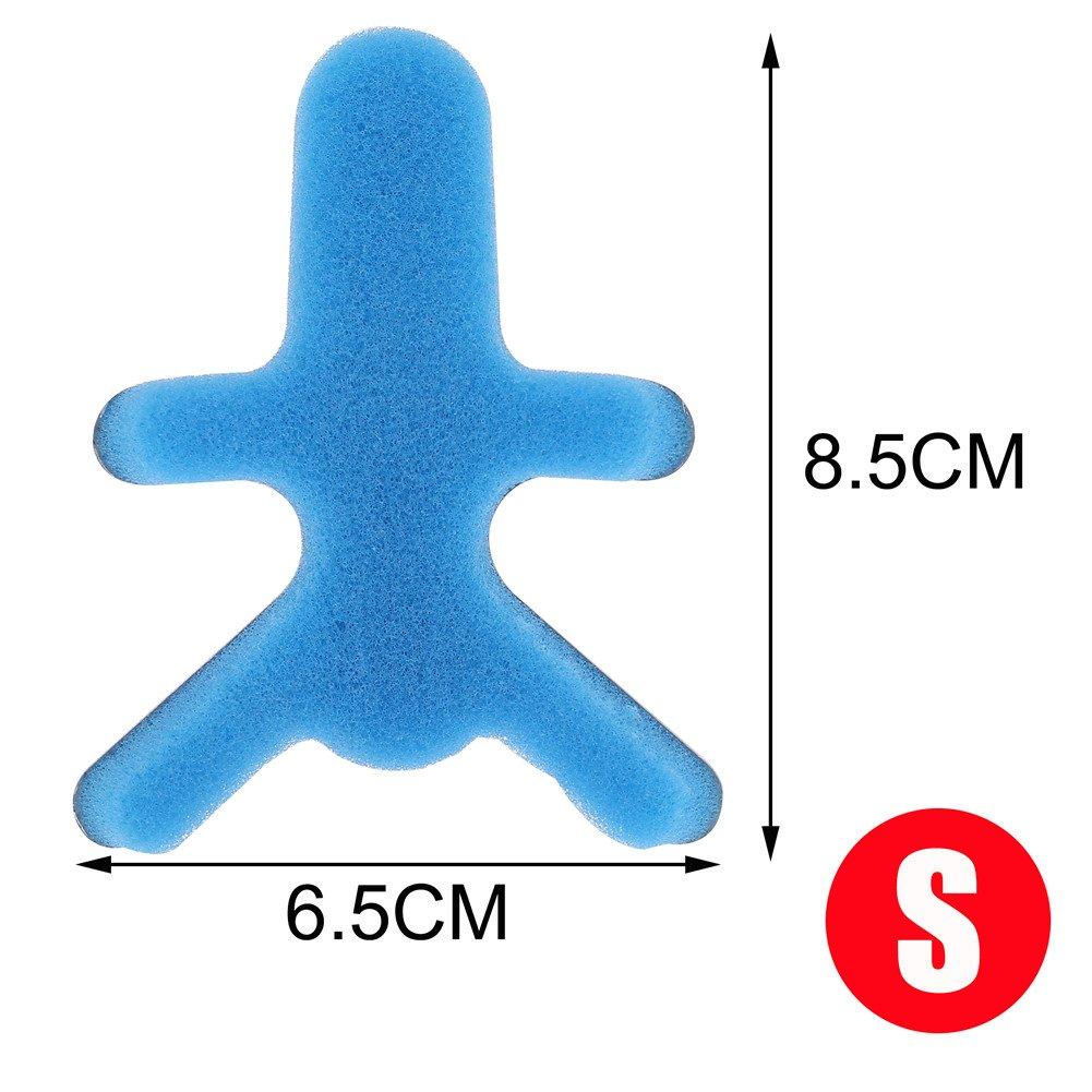 Fybida 1 PC Toad Finger Splint Aluminium Sponge Finger Knuckle Immobilizer Adajuatable Finger Guards for Pain Relief Sport Injuries (S)