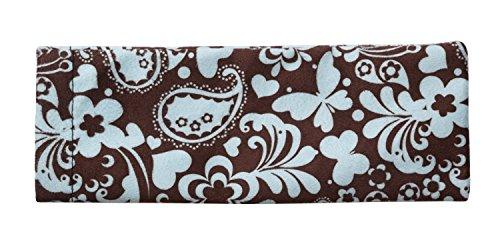 WINK Wink Fancy Brown Floral Rectangle Reading Glass with Matching Pattern Case, +1.50, 0.200 Ounce