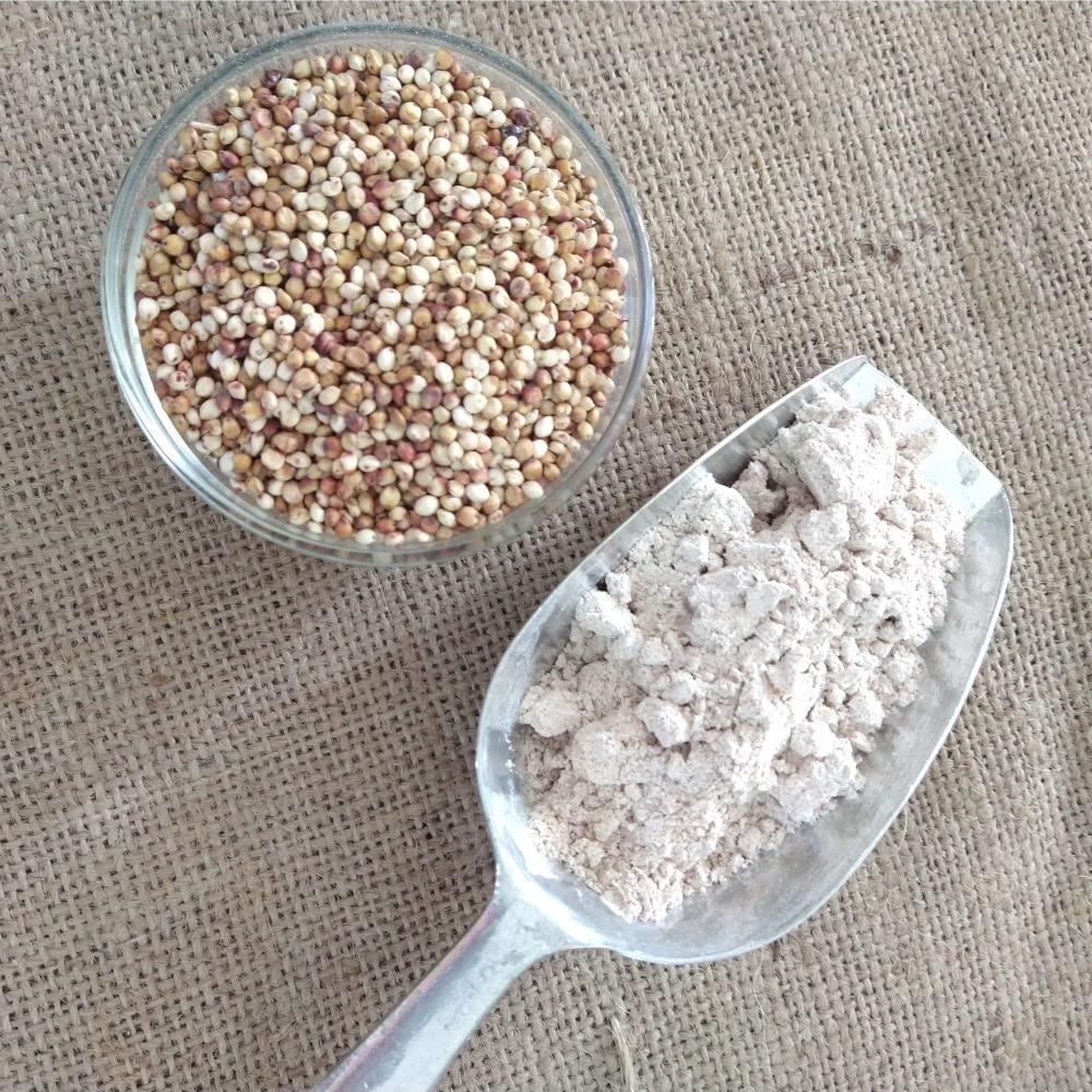 GHM GHM JOWAR FLOUR | SORGHUM MILLET FLOUR | CHARI ATTA | 100% NATURAL | GLUTEN FREE | JONNA ATTA | CHOLAM (800)